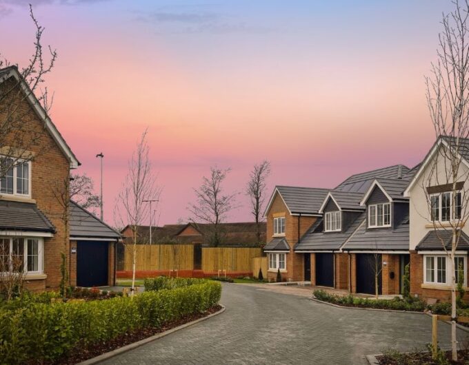 Birch Hill, Bracknell sunset