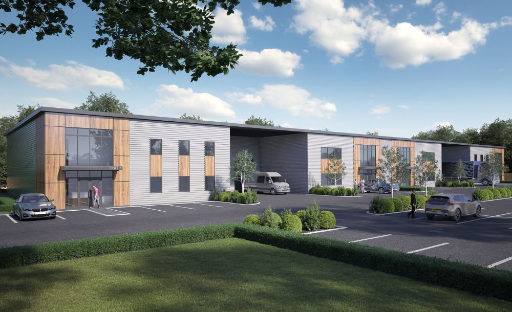 New industrial units coming soon in Bordon, Hampshire